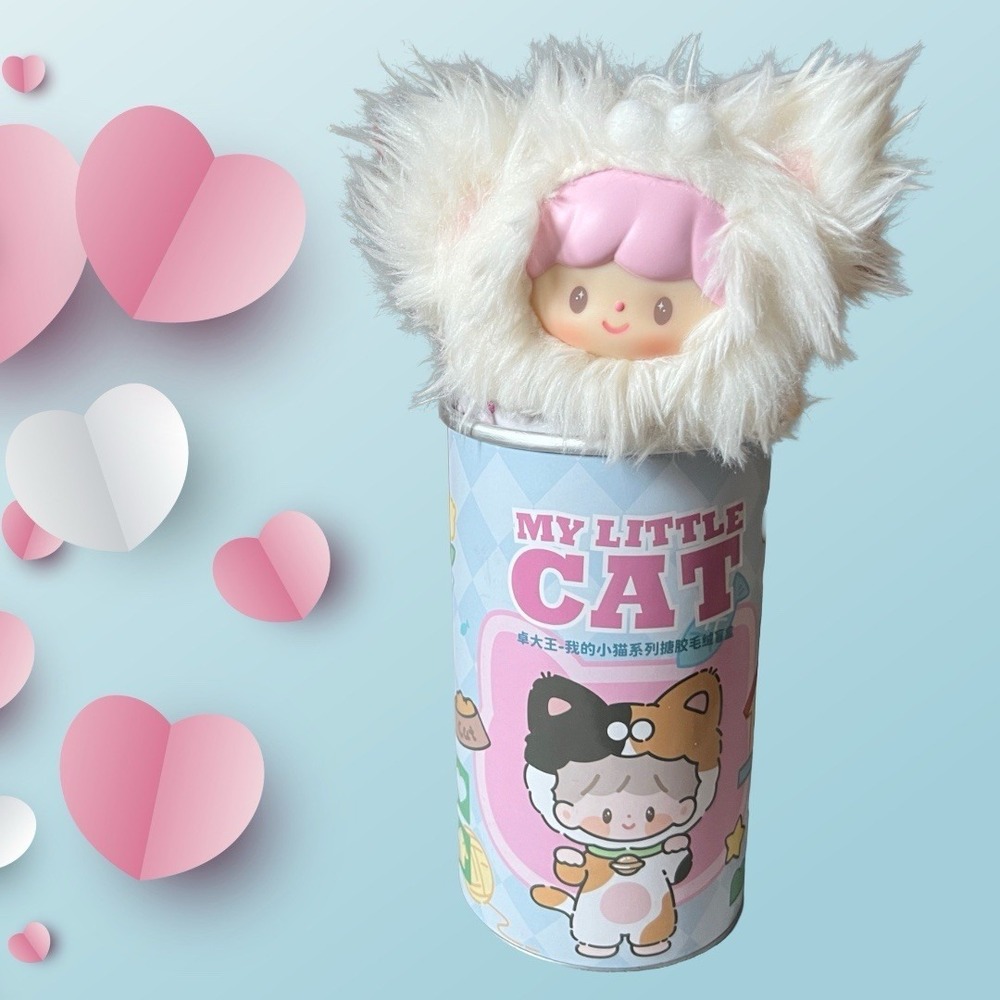 zZoton My Little Cat Tsundere Persian Cat Open Container with Card